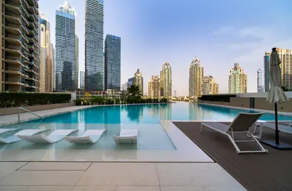 Apartment - Studio - 1 Bathroom for rent in LIV Marina - Dubai Marina - Dubai