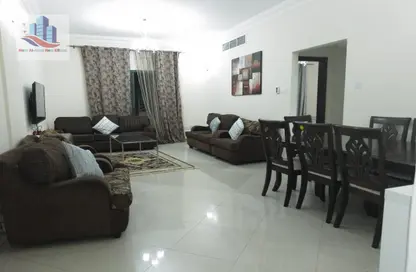 Living / Dining Room image for: Apartment - 1 Bedroom - 2 Bathrooms for rent in Al Taawun - Sharjah, Image 1
