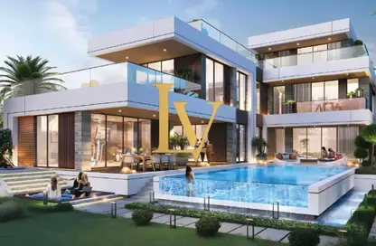 Townhouse - 5 Bedrooms - 6 Bathrooms for sale in Maldives - DAMAC Islands - Dubai Land - Dubai