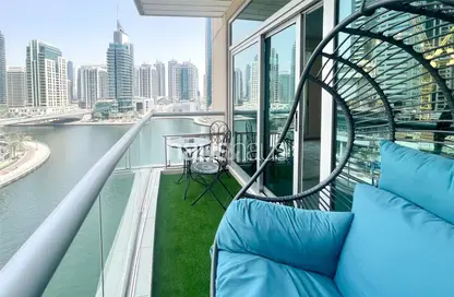 Apartment - 2 Bedrooms - 3 Bathrooms for rent in Bonaire Tower - Park Island - Dubai Marina - Dubai