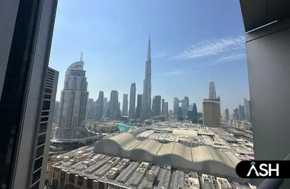 شقة - غرفة نوم - 2 حمامات للايجار في العنوان رزيدنس فاونتن فيوز 1 - العنوان رزيدنس فاونتن فيوز - دبي وسط المدينة - دبي