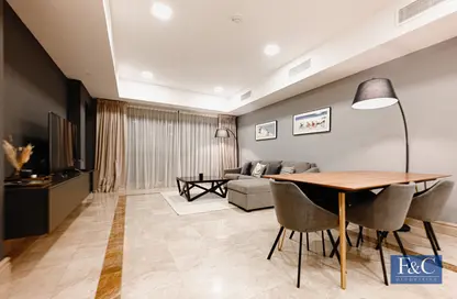 Apartment - 1 Bedroom - 2 Bathrooms for rent in The Fairmont Palm Residence North - The Fairmont Palm Residences - Palm Jumeirah - Dubai