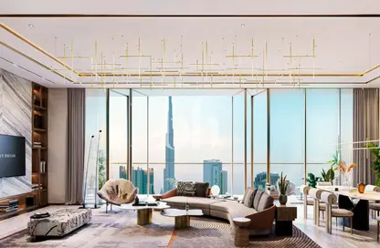 شقة - غرفة نوم - 2 حمامات للبيع في اكسكوزيت ليفينج ريزيدنسز - برج خليفة - دبي وسط المدينة - دبي