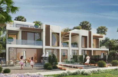 Townhouse - 4 Bedrooms - 3 Bathrooms for sale in Marbella - Damac Lagoons - Dubai