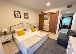 Room / Bedroom image for: Apartment - 1 bedroom - 2 bathrooms for rent in Princess Tower - Dubai Marina - Dubai, Image 1