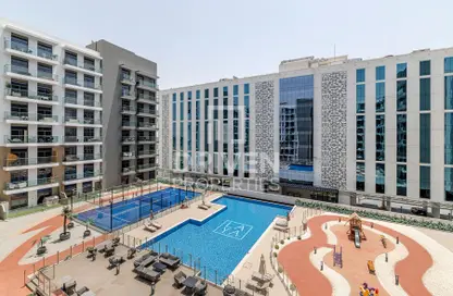 Apartment - 1 Bedroom - 2 Bathrooms for rent in Laya Heights - Dubai Studio City - Dubai