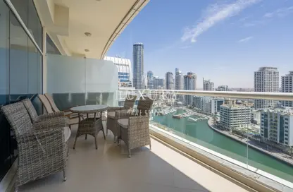Apartment - 2 Bedrooms - 3 Bathrooms for rent in Dorra Bay - Dubai Marina - Dubai