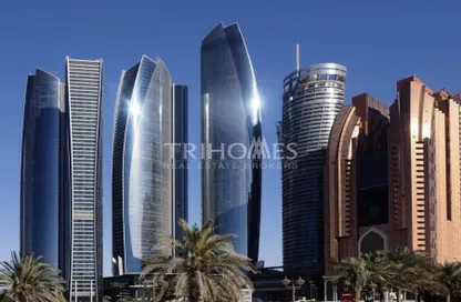 Outdoor Building image for: Apartment - 2 Bedrooms - 2 Bathrooms for rent in Etihad Tower 4 - Etihad Towers - Corniche Road - Abu Dhabi, Image 1