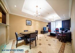 Living / Dining Room image for: Hotel and Hotel Apartment - 1 bedroom - 2 bathrooms for rent in Arjaan by Rotana - Dubai Media City - Dubai, Image 1