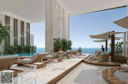 Apartment - 2 Bedrooms - 3 Bathrooms for sale in Ajman Corniche Residences - Ajman Corniche Road - Ajman