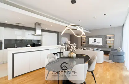 Kitchen image for: Apartment - 2 Bedrooms - 4 Bathrooms for rent in Apartment Building 6 - Bluewaters Residences - Bluewaters - Dubai, Image 1