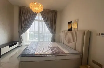 Room / Bedroom image for: Apartment - 1 Bathroom for sale in Jewelz by Danube - Arjan - Dubai, Image 1