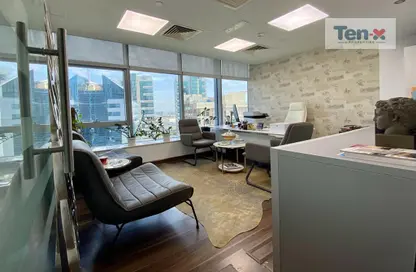 Office Space - Studio - 1 Bathroom for rent in Grosvenor Business Tower - Barsha Heights (Tecom) - Dubai