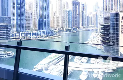 Apartment - 2 Bedrooms - 2 Bathrooms for rent in Silverene Tower A - Silverene - Dubai Marina - Dubai