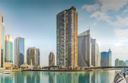 Apartment - 2 Bedrooms - 3 Bathrooms for sale in Marina Shores - Dubai Marina - Dubai