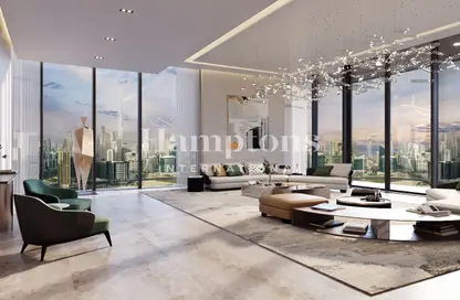 Apartment - 1 Bedroom - 2 Bathrooms for sale in Peninsula Four - Peninsula - Business Bay - Dubai