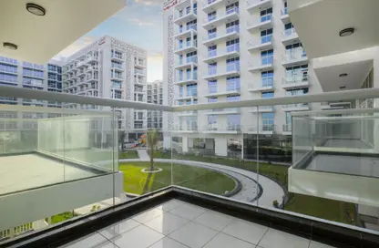 Apartment - Studio - 1 Bathroom for rent in Glitz 3 - Glitz - Dubai Studio City - Dubai