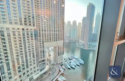 Outdoor Building image for: Apartment - 1 Bedroom for rent in Dubai Marina Moon - Dubai Marina - Dubai, Image 1