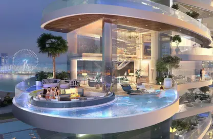 Apartment - 1 Bedroom - 2 Bathrooms for sale in Damac Bay - Dubai Harbour - Dubai