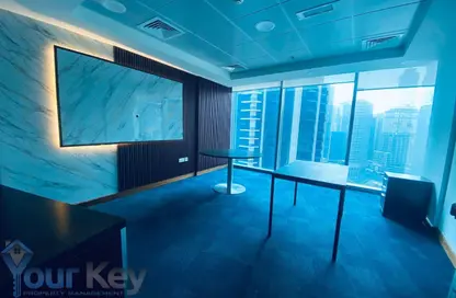 Business Centre - Studio - 1 Bathroom for rent in The Binary Tower - Business Bay - Dubai