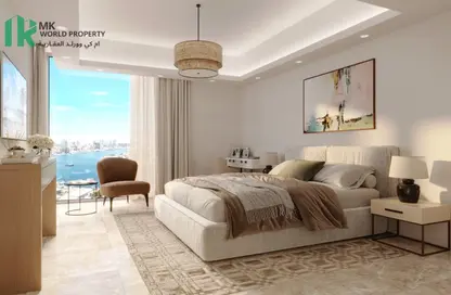 Apartment - 1 Bedroom - 2 Bathrooms for sale in Ajman Creek Towers - Al Rashidiya 1 - Al Rashidiya - Ajman