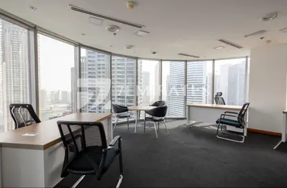 Office Space - Studio - 1 Bathroom for rent in The Binary Tower - Business Bay - Dubai