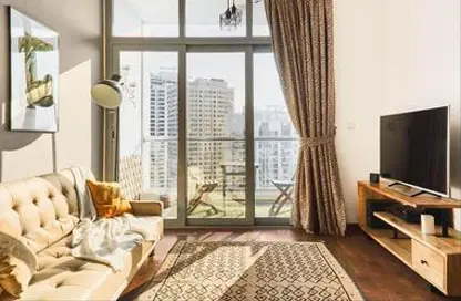Apartment - 1 Bedroom - 1 Bathroom for rent in DEC Tower 1 - DEC Towers - Dubai Marina - Dubai