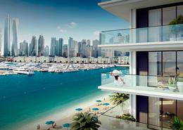 صورةمنظر مائي. لـ: شقة - 3 غرف نوم - 3 حمامات للبيع في قصر الشاطئ - إعمار بيتشفرونت - دبي هاربور - دبي, صورة 1