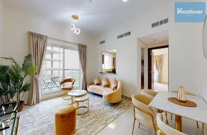 صورة لـ غرفة المعيشة / غرفة الطعام شقة - غرفة نوم - 1 حمام للايجار في مرتفعات الصقر - مدينة دبي الرياضية - دبي ، صورة رقم 1