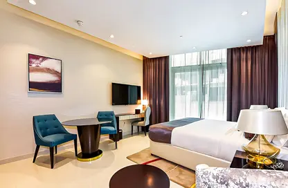 Apartment - Studio - 1 Bathroom for rent in Upper Crest - Downtown Dubai - Dubai
