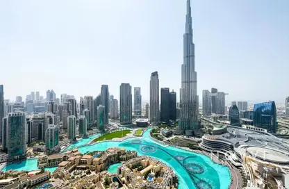 شقة - غرفة نوم - 1 حمام للايجار في فندق برج ليك - العنوان داون تاون - دبي وسط المدينة - دبي