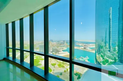 Apartment - 2 Bedrooms - 3 Bathrooms for rent in Etihad Tower 2 - Etihad Towers - Corniche Road - Abu Dhabi
