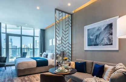 Apartment - Studio - 1 Bathroom for rent in PRIVE BY DAMAC (B) - DAMAC Maison Privé - Business Bay - Dubai