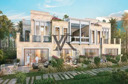 Outdoor House image for: Villa - 4 Bedrooms - 4 Bathrooms for sale in Malta - Damac Lagoons - Dubai, Image 1