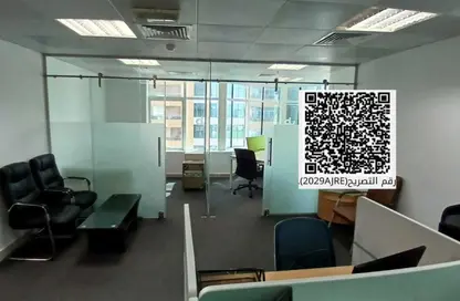 Office Space - Studio - 1 Bathroom for rent in Horizon Towers - Ajman Downtown - Ajman