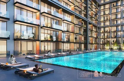 Pool image for: Apartment - 1 Bedroom - 2 Bathrooms for sale in Binghatti Orchid - Jumeirah Village Circle - Dubai, Image 1
