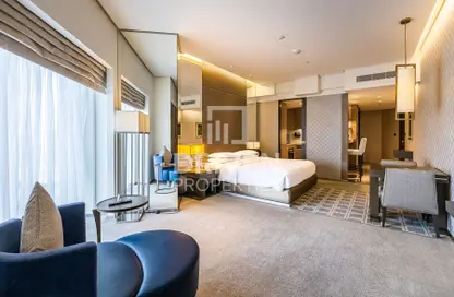 Room / Bedroom image for: Apartment - 1 Bathroom for sale in Hyatt Regency Creek Heights Residences - Dubai Healthcare City - Dubai, Image 1