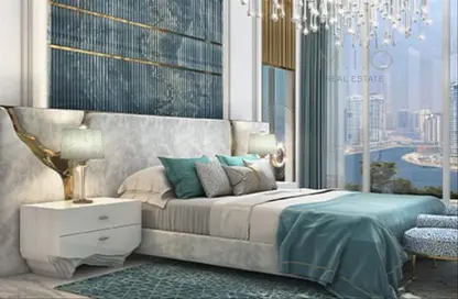 Apartment - 1 Bathroom for sale in Chic Tower - Business Bay - Dubai
