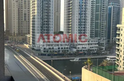 Apartment - 1 Bedroom - 2 Bathrooms for rent in Zumurud Tower - Dubai Marina - Dubai