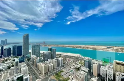 شقة - 2 غرف نوم - 3 حمامات للايجار في برج محمد بن راشد في المركز التجاري العالمي - شارع الكورنيش - أبوظبي