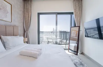 Apartment - 1 Bedroom - 1 Bathroom for rent in Sobha Hartland Waves - Sobha Hartland - Mohammed Bin Rashid City - Dubai