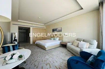 Apartment - Studio - 1 Bathroom for rent in The Palm Tower - Palm Jumeirah - Dubai