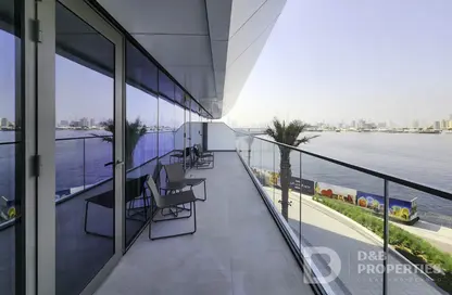 Balcony image for: Apartment - 2 Bedrooms - 3 Bathrooms for rent in Address Harbour Point Tower 2 - Address Harbour Point - Dubai Creek Harbour (The Lagoons) - Dubai, Image 1