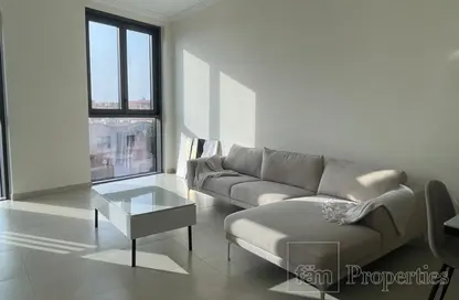 Living Room image for: Apartment - 1 Bedroom - 2 Bathrooms for sale in Al Multaqa Avenue - Mirdif Hills - Mirdif - Dubai, Image 1
