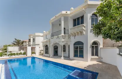 Villa - 4 Bedrooms - 6 Bathrooms for rent in Garden Homes Frond P - Garden Homes - Palm Jumeirah - Dubai