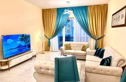 Apartment - 1 Bedroom - 2 Bathrooms for rent in New Al Taawun Road - Al Taawun - Sharjah