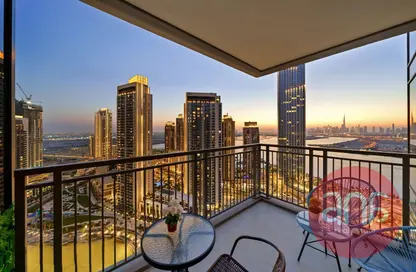 Balcony image for: Apartment - 3 Bedrooms - 4 Bathrooms for rent in Creek Rise Tower 2 - Creek Rise - Dubai Creek Harbour (The Lagoons) - Dubai, Image 1