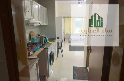 Apartment - Studio - 1 Bathroom for rent in Tower A1 - Ajman Pearl Towers - Ajman Downtown - Ajman
