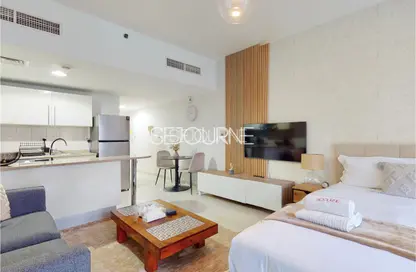 Apartment - Studio - 1 Bathroom for rent in Dubai Arch - JLT Cluster G - Jumeirah Lake Towers - Dubai