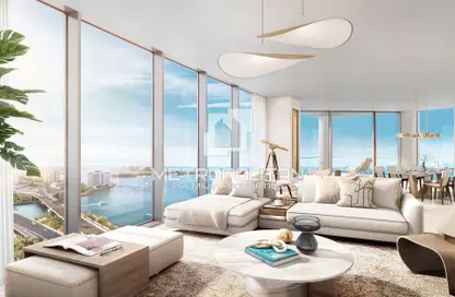 Living Room image for: Apartment - 2 Bedrooms - 2 Bathrooms for sale in Palm Beach Towers 3 - Palm Beach Towers - Palm Jumeirah - Dubai, Image 1